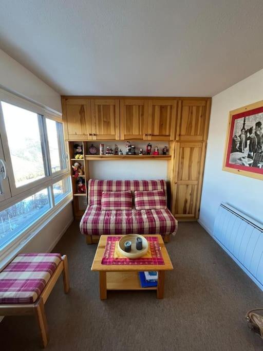 Studio Cosy A Vue Panoramique Puy-Saint-Vincent Buitenkant foto